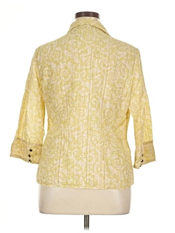 Jh Collectibles 3/4 Sleeve Button-Down Shirt (view 2)