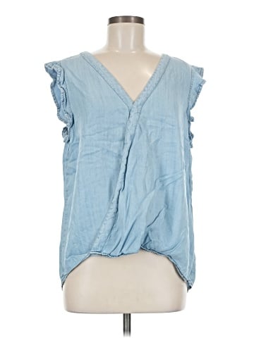 Mustard Seed Sleeveless Blouse (view 1)