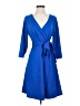 Lands' End Blue Casual Dress Size S - photo 1