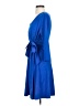 Lands' End Blue Casual Dress Size S - photo 5