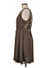 Unbranded 100% Polyester Brown Cocktail Dress Size M (estimated) - photo 5