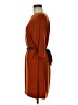 MSK Solid Orange Casual Dress Size M - photo 5