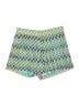 C. Luce Chevron-herringbone Green Shorts Size S - photo 1