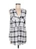 Torrid 100% Rayon Silver Sleeveless Button-Down Shirt Size Med Plus (00) - photo 1