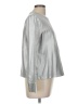 ASOS Metallic Silver Long Sleeve Top Size 8 - photo 4