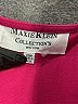 Maxie Klein Collections 100% Polyester Pink Sleeveless Blouse Size 20W - photo 7