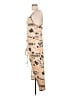 Unbranded Graphic Tan Casual Dress Size L - photo 5