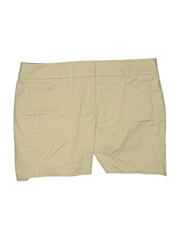 Ann Taylor Khaki Shorts (view 1)