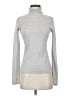 Nordstrom Signature 100% Cashmere Silver Cashmere Pullover Sweater Size S - photo 1