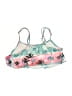 Unbranded Tropical Pink Swimsuit Top Size L - photo 2