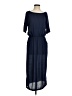 Assorted Brands Solid Blue Casual Dress Size S (estimated) - photo 1