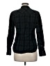 J.Crew 100% Cotton Plaid Black Long Sleeve Button-Down Shirt Size 6 - photo 2