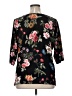 PREMISE Floral Black Pullover Sweater Size 1X - photo 2