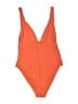 Unbranded Solid Orange One Piece Swimsuit Size M (estimated) - photo 2