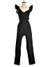 BCBGMAXAZRIA Solid Black Jumpsuit Size S - photo 1