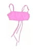 Unbranded Solid Pink Swimsuit Top Size XS (estimated) - photo 1