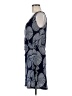 Assorted Brands Print Blue Casual Dress Size M (estimated) - photo 5