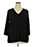 George Black 3/4 Sleeve Top Size 24W - photo 1