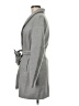 Lulus 100% Polyester Gray Coat Size M - photo 5