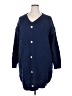 Unbranded 100% Polyester Blue Cardigan Size 3X - photo 1