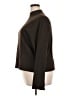 Joan Vass 100% Cotton Brown Long Sleeve Top Size 2X - photo 5
