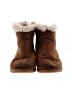 Unbranded 100% Leather Brown Ankle Boots Size 4 - photo 2