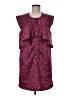 Dear Creatures Paisley Purple Cocktail Dress Size M - photo 1