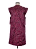 Dear Creatures Paisley Purple Cocktail Dress Size M - photo 2