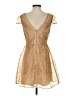 Alya 100% Polyester Gold Cocktail Dress Size S - photo 2