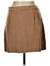Hyfve Solid Brown Tan Casual Skirt Size L - photo 2