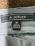 Atelier Solid Blue Dress Pants Size S - photo 7