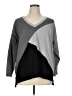Verve Ami Color Block Gray Pullover Sweater Size 1X - photo 1