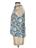 Eight Sixty 100% Polyester Blue Sleeveless Blouse Size S - photo 5