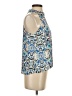 Eight Sixty 100% Polyester Blue Sleeveless Blouse Size S - photo 4