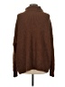 Unbranded 100% Acrylic Solid Brown Turtleneck Sweater Size M - photo 2