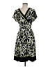 Sandra Darren Print Green Cocktail Dress Size 8 (petite) - photo 2