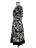 Sandra Darren Print Green Cocktail Dress Size 8 (petite) - photo 5