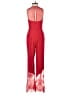 X by NBD 100% Nylon Hearts Red Jumpsuit Size XS - photo 2
