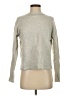 J.Crew Factory Store Metallic Silver Pullover Sweater Size XXS - photo 1
