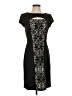 SD Collection 100% Polyester Graphic Black Cocktail Dress Size 4 - photo 1
