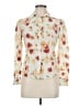 Blunauta Floral Ivory Long Sleeve Blouse Size EU 40 / US 10 - photo 1