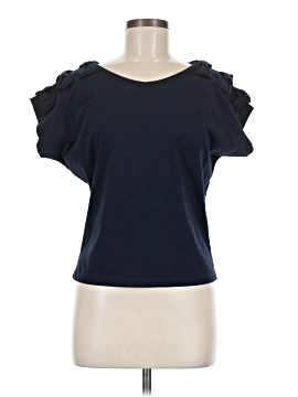 Couture Brooch Short Sleeve Top