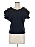 Couture Brooch Black Short Sleeve Top Size EU 38 / US 8 - photo 1
