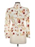 Blunauta Floral Ivory Long Sleeve Blouse Size EU 40 / US 10 - photo 2
