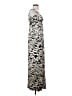 Soma Animal Print Silver Brown Casual Dress Size S - photo 4