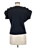 Couture Brooch Black Short Sleeve Top Size EU 38 / US 8 - photo 2