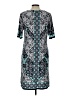 db established 1962 Paisley Teal Casual Dress Size 12 - photo 2