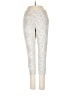 New Directions Animal Print Ivory Casual Pants Size S - photo 1