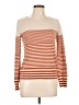 Lucky Brand Orange Pullover Sweater Size L - photo 1