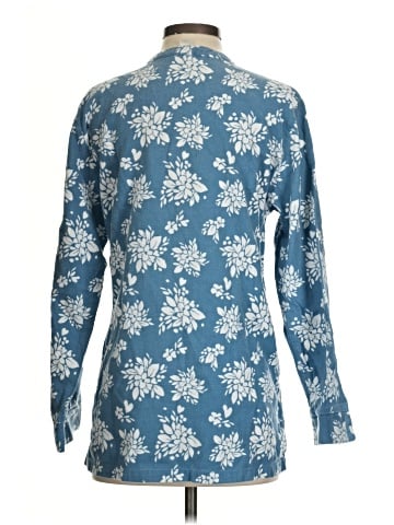Garnet Hill 3/4 Sleeve Blouse (view 2)